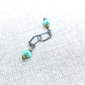 Glass bead earrings